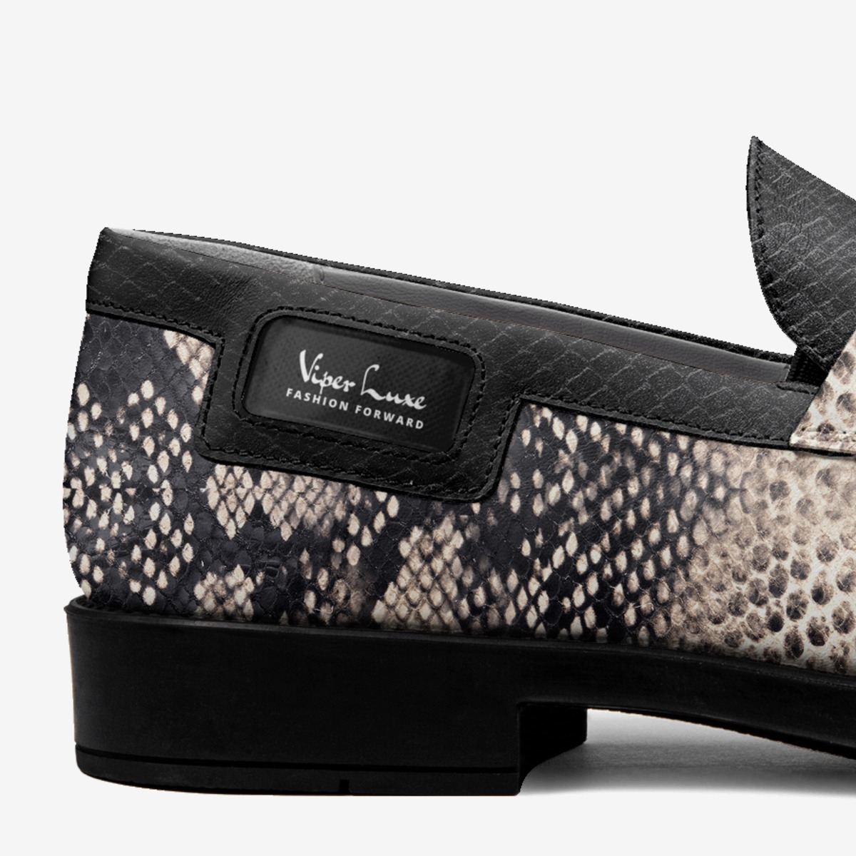 Viper Luxe custom made in Italy shoes by Bullish Boutique | Detail view