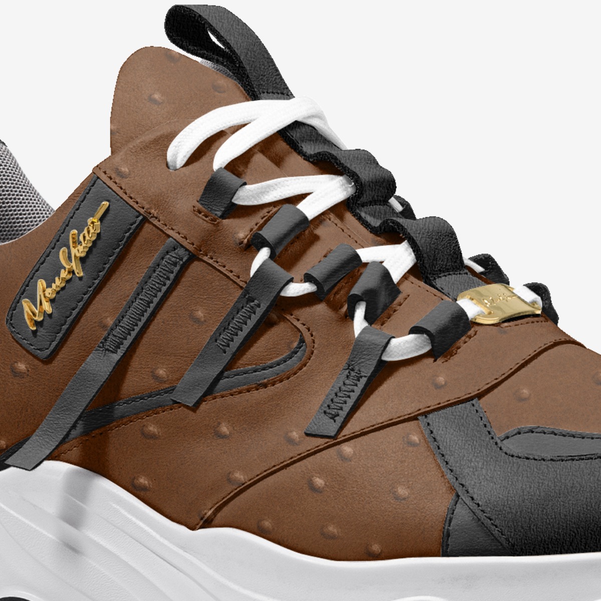 Moneyatti Bandz025 custom made in Italy shoes by Moneyatti Brand | Detail view