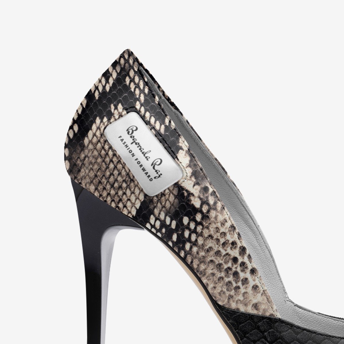 Boqorada Raz custom made in Italy shoes by Selena A Razo Bell | Detail view