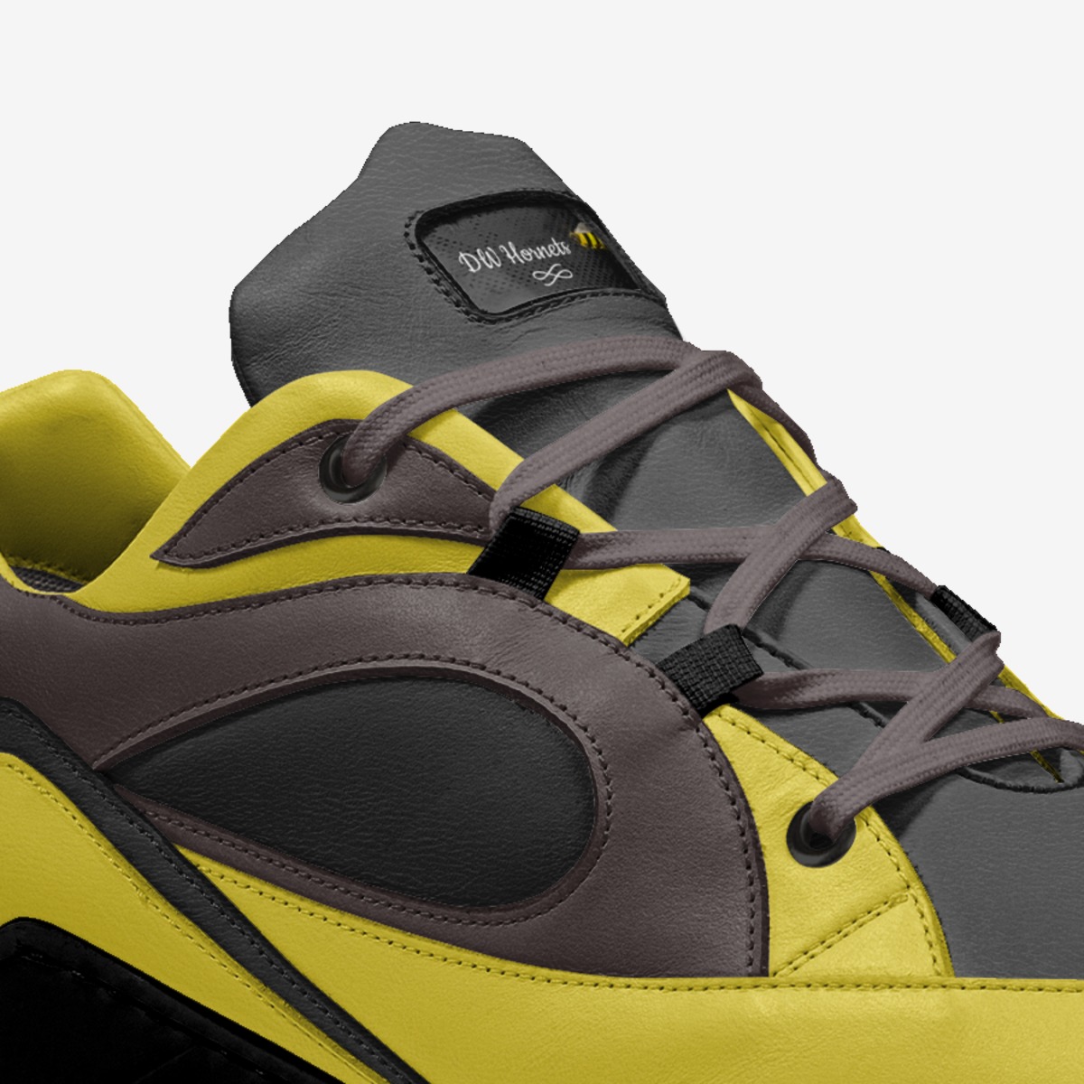 DW Hornets 🐝  custom made in Italy shoes by Diana Joe | Detail view