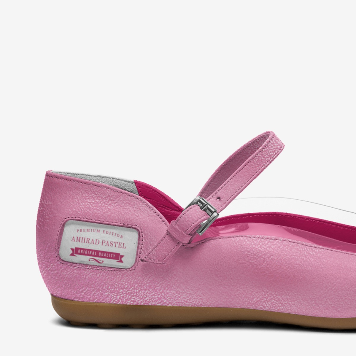 Amiirad Pastel custom made in Italy shoes by Selena A Razo Bell | Detail view