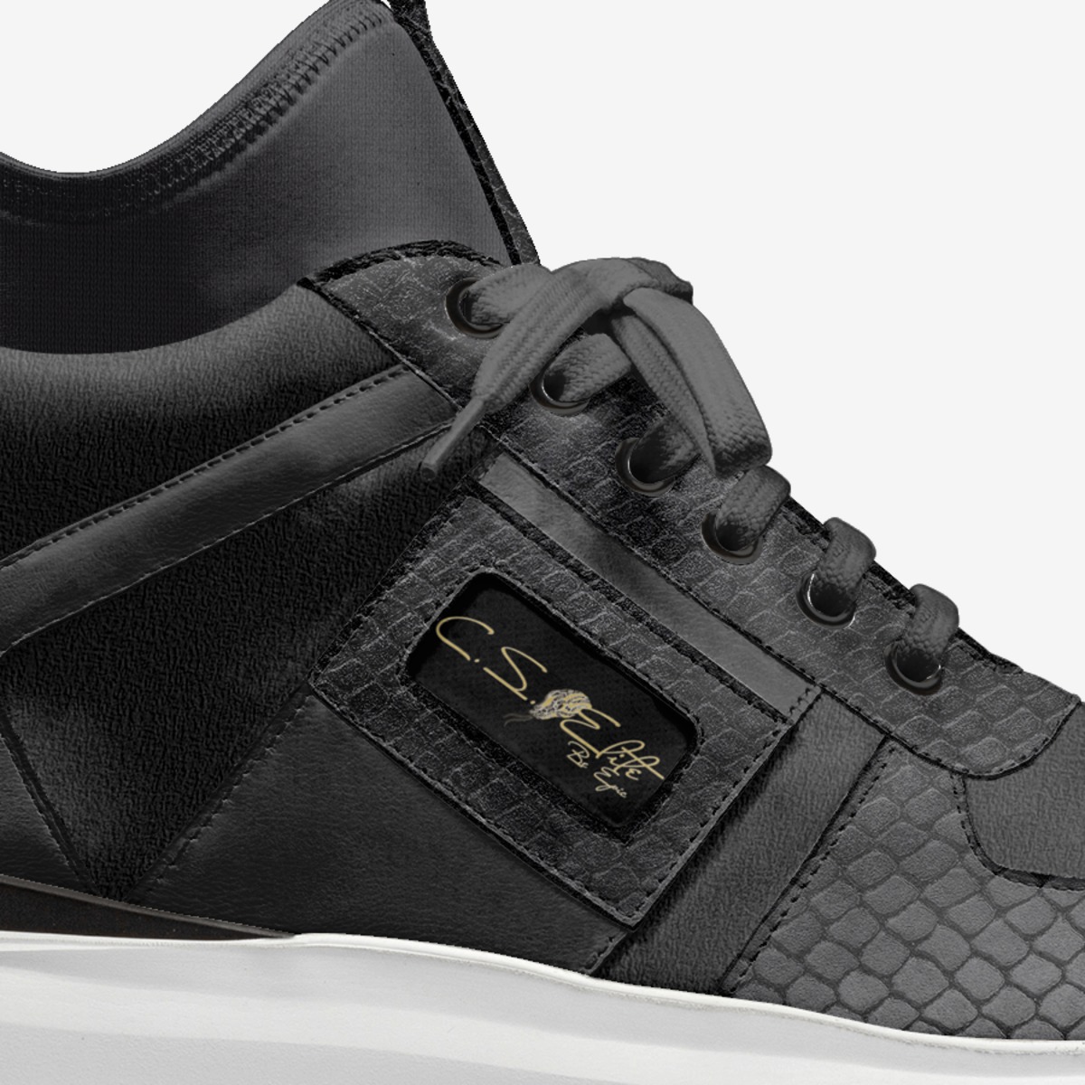 CS Elite 902'S custom made in Italy shoes by Daniel Carey | Detail view