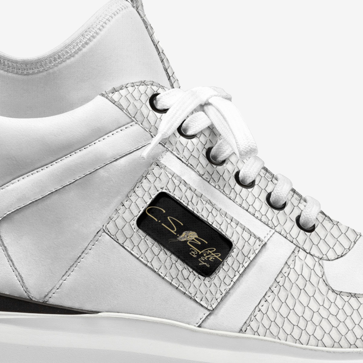 CS Elite 900'S custom made in Italy shoes by Daniel Carey | Detail view
