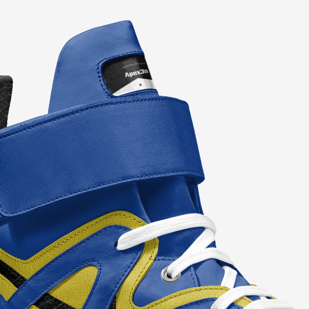 Apex3s custom made in Italy shoes by Frankie Robinson | Detail view