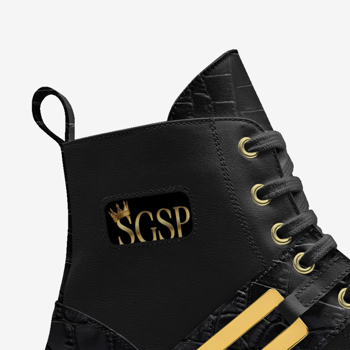 SGSP custom made in Italy shoes by Qwantana Gordon | Detail view
