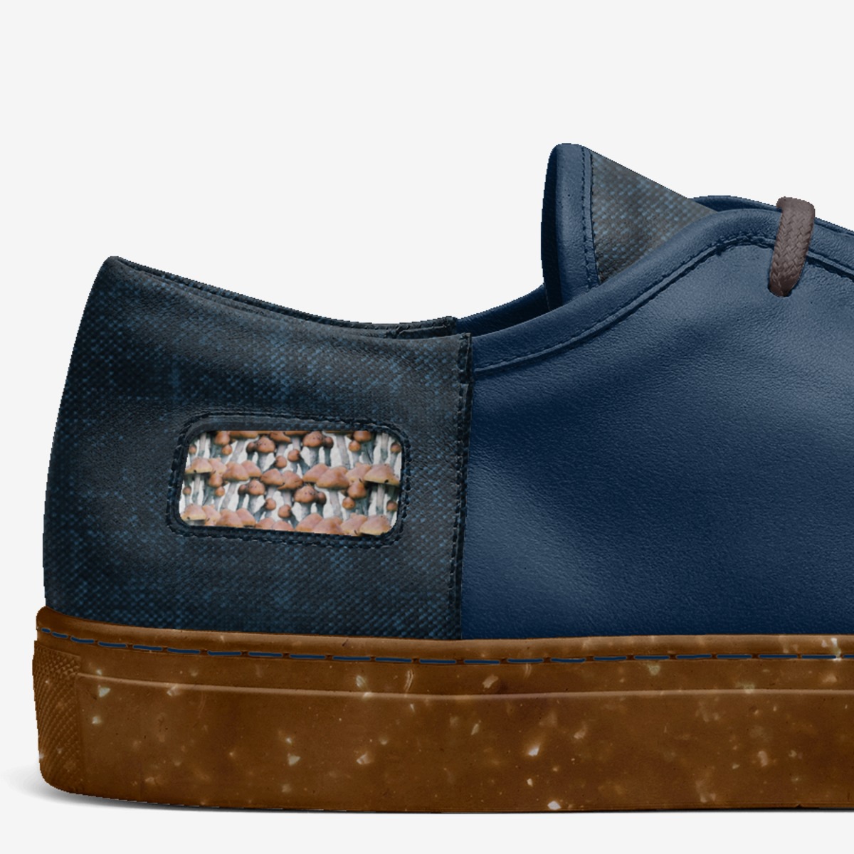 Sweet Terpenes custom made in Italy shoes by Heather Stanley | Detail view