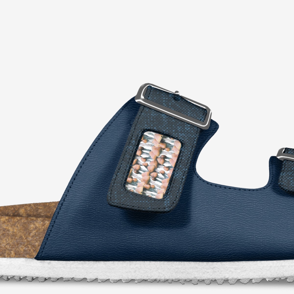 Sweet Terpenes custom made in Italy shoes by Heather Stanley | Detail view