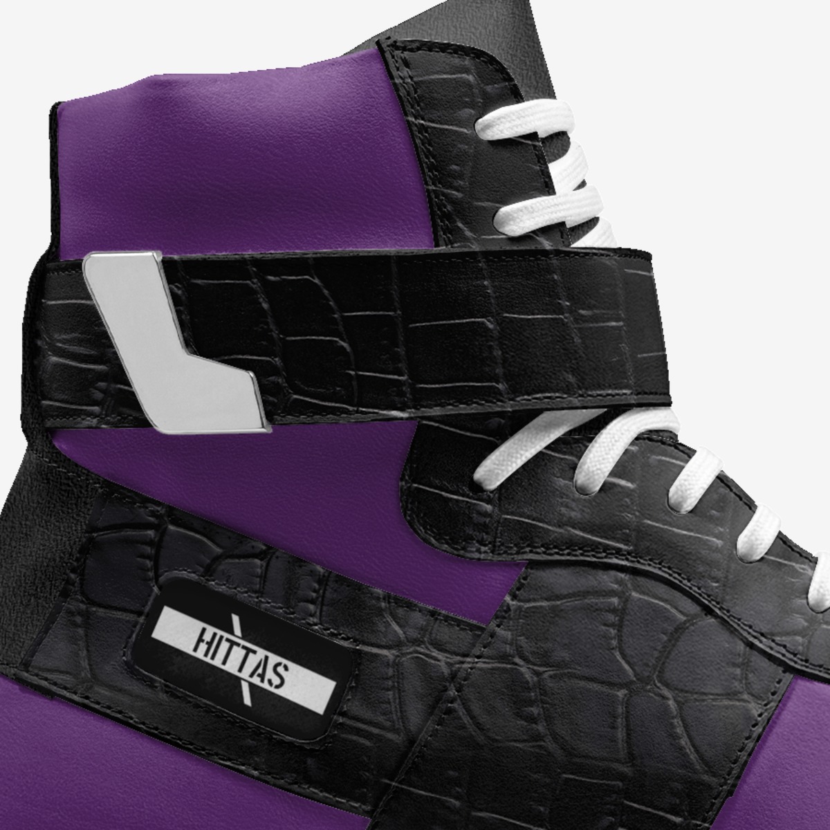Hittas custom made in Italy shoes by Frankie Robinson | Detail view