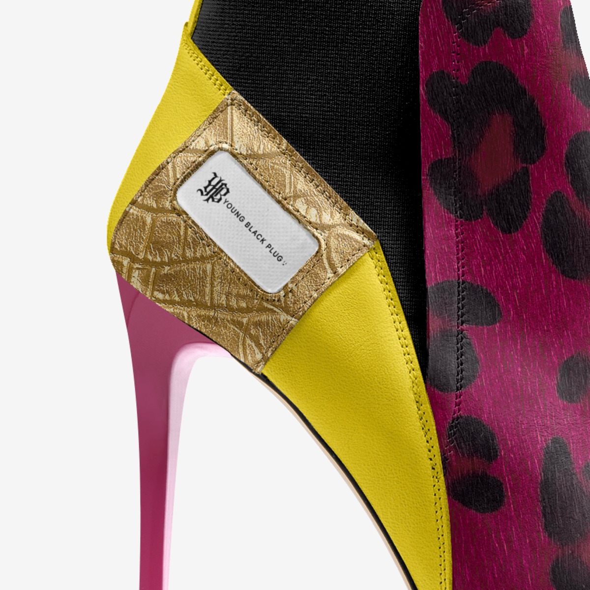 YBP Brand Ladies custom made in Italy shoes by Collin Gibson | Detail view