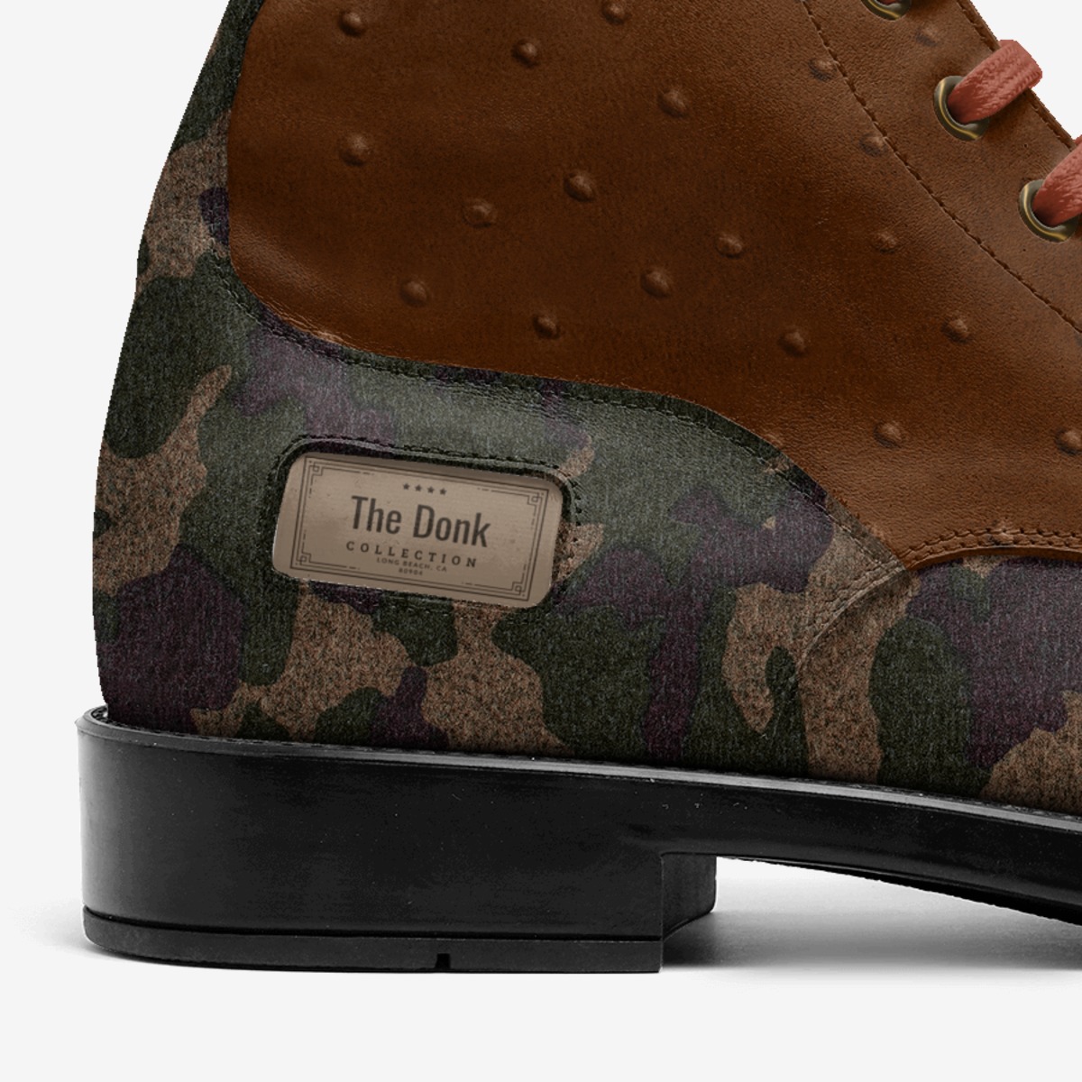 The Donk custom made in Italy shoes by Brady R Smith | Detail view