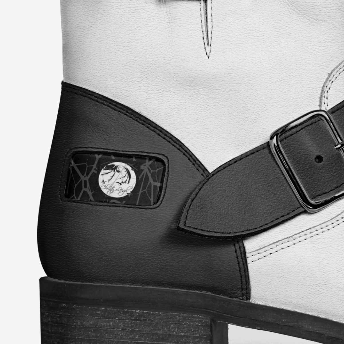 Signature custom made in Italy shoes by Christy Leigh | Detail view