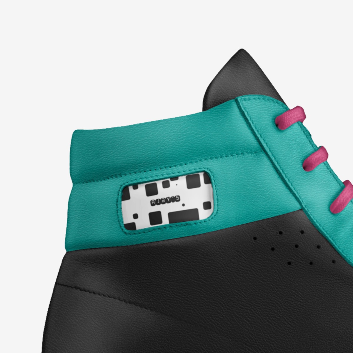 Ajay's custom made in Italy shoes by Noodle Fazza | Detail view
