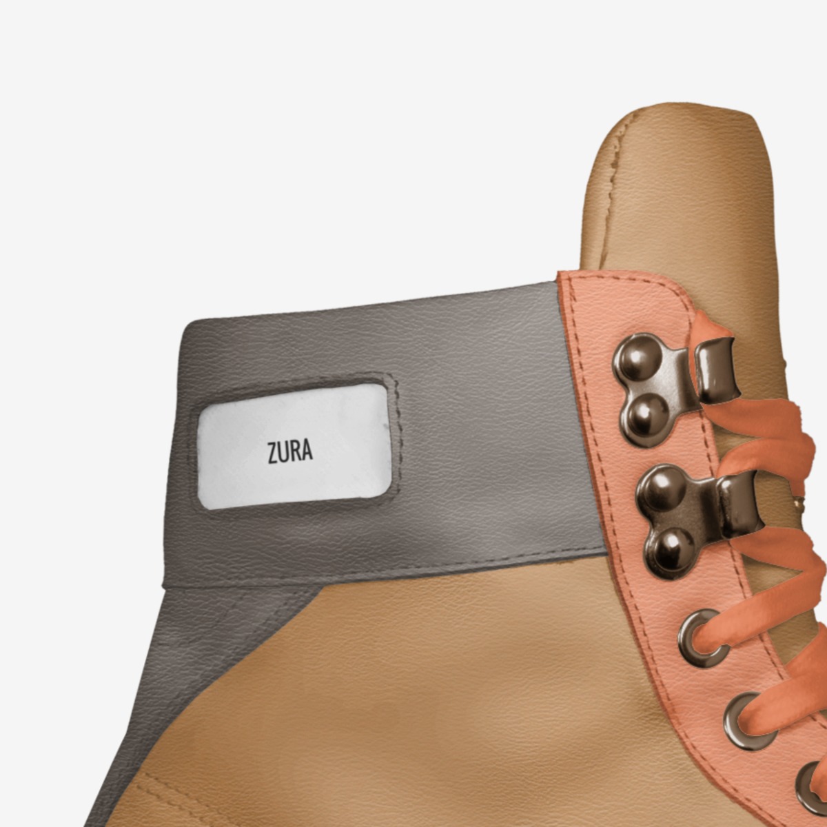 Zura custom made in Italy shoes by Drew King | Detail view