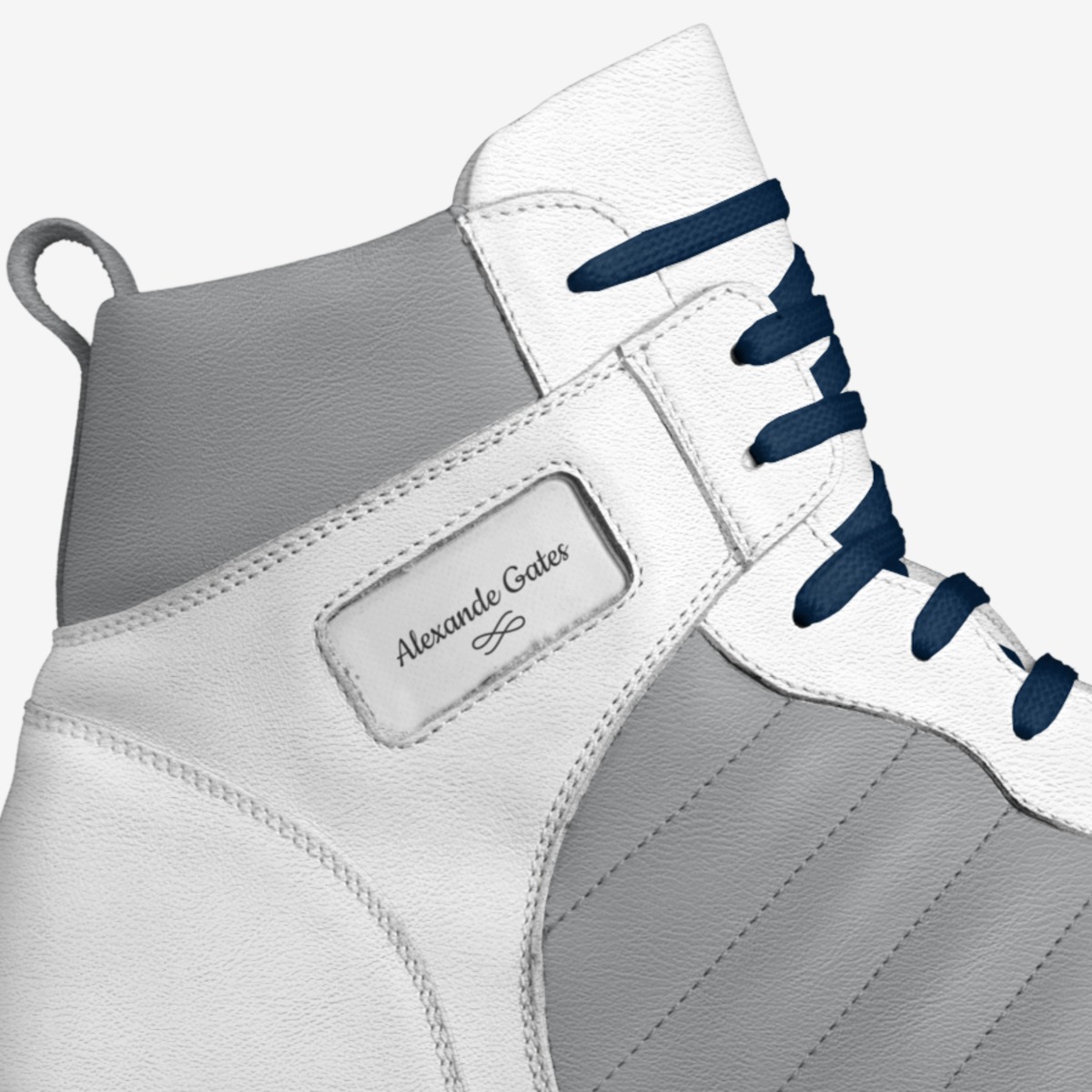 Alexande Gates custom made in Italy shoes by Jonathan Andre Cowley | Detail view