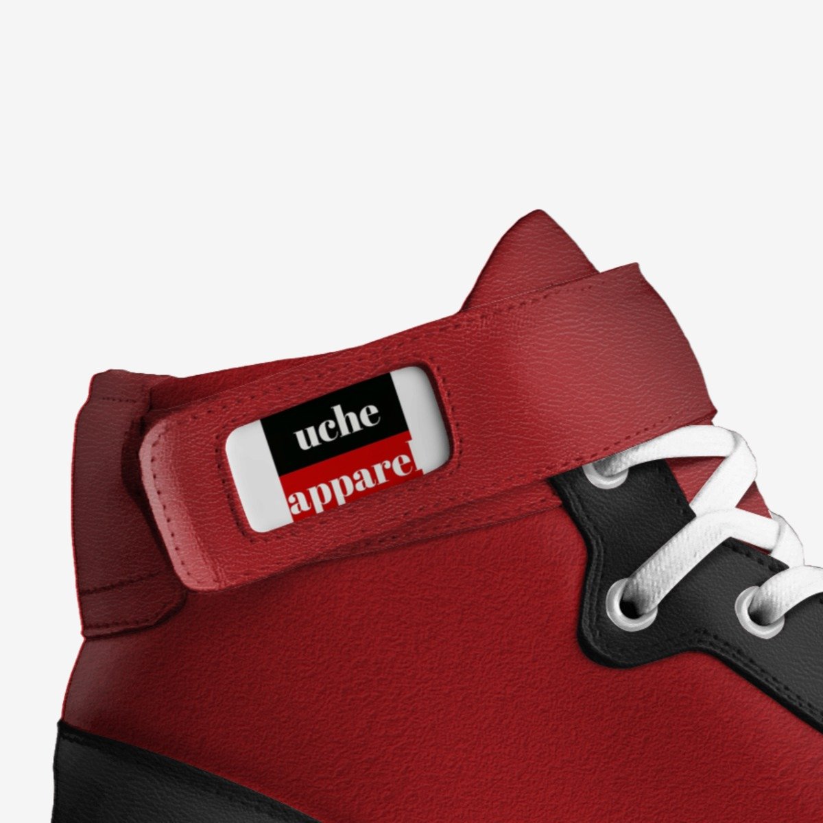 uche apparel custom made in Italy shoes by Enam Montgomery | Detail view