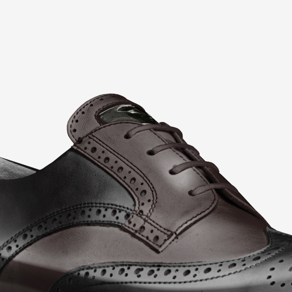 Mantis  custom made in Italy shoes by Ty Humburd | Detail view
