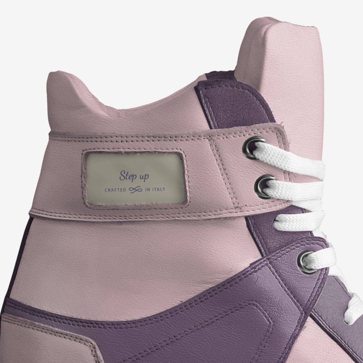 Step up custom made in Italy shoes by Tammy Shook | Detail view
