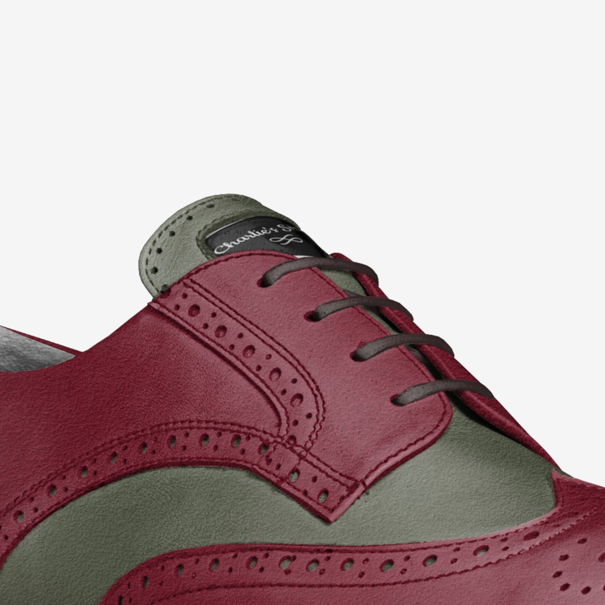 Charlie's Shoes custom made in Italy shoes by C Cunningham | Detail view