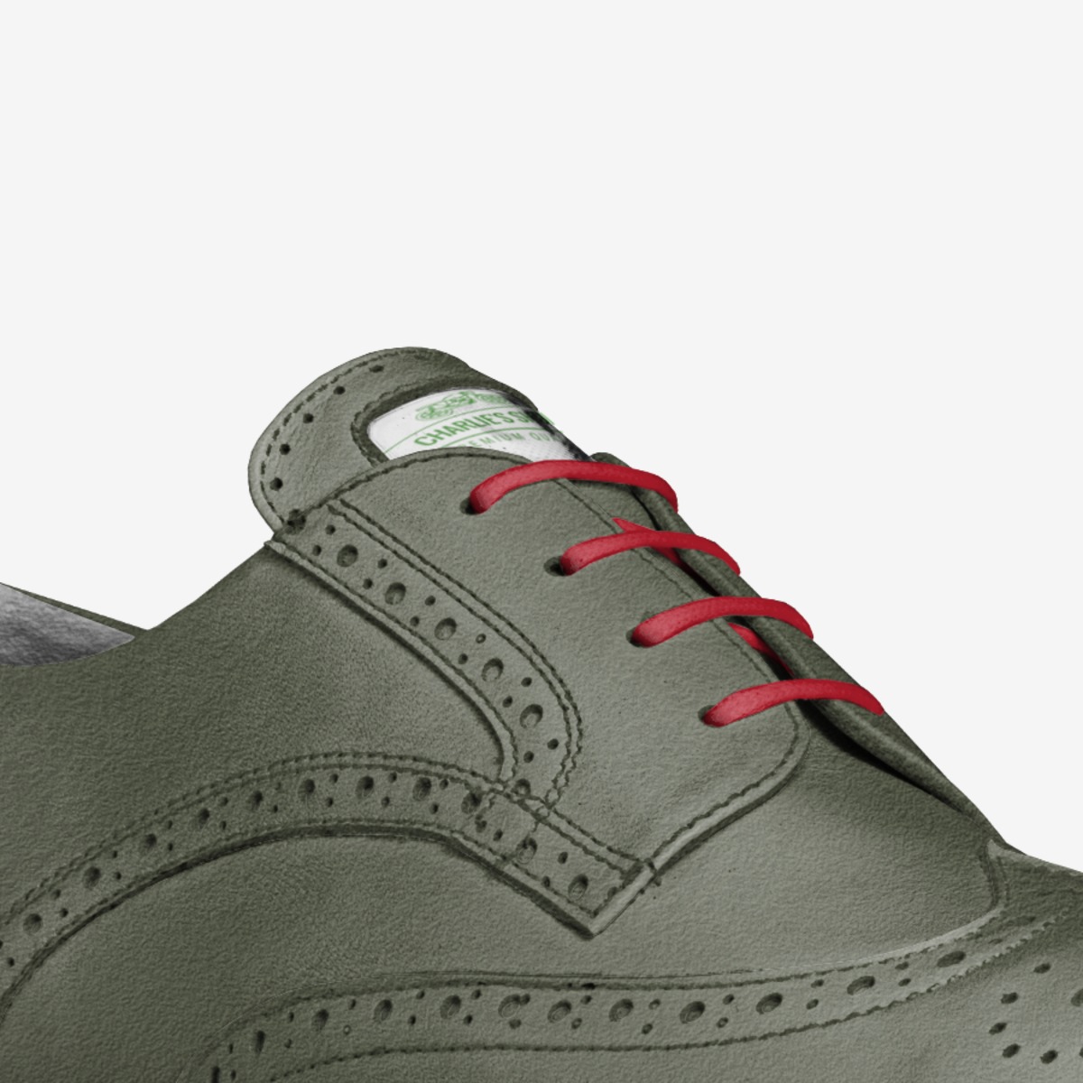 Charlie's Shoes custom made in Italy shoes by C Cunningham | Detail view