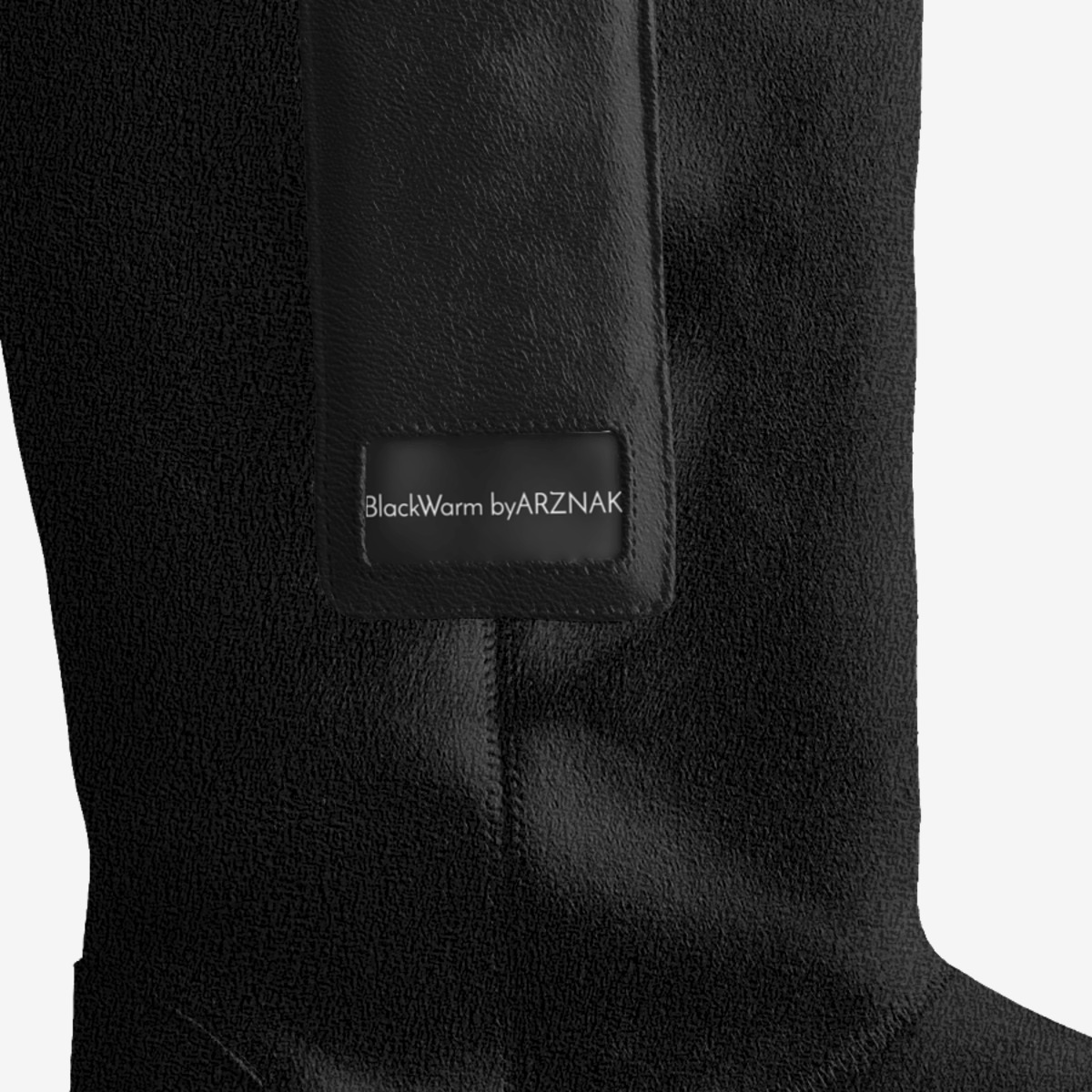 BlackWarm custom made in Italy shoes by Salyam El-takhir | Detail view