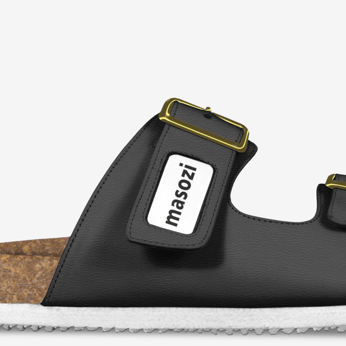 Masozi custom made in Italy shoes by Albert Thompson | Detail view