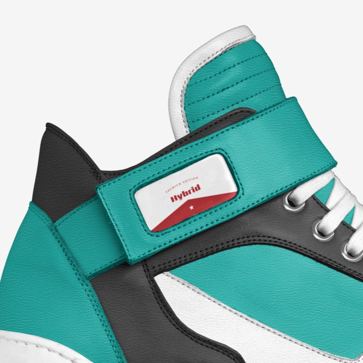 Hybrid custom made in Italy shoes by Michelle Jordan | Detail view