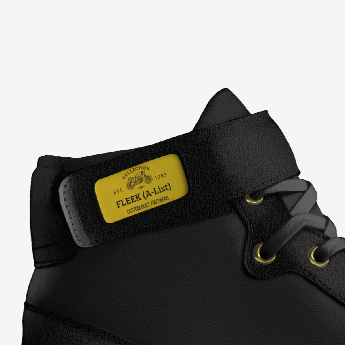 FLEEK (A-list) custom made in Italy shoes by Jamal Foster | Detail view