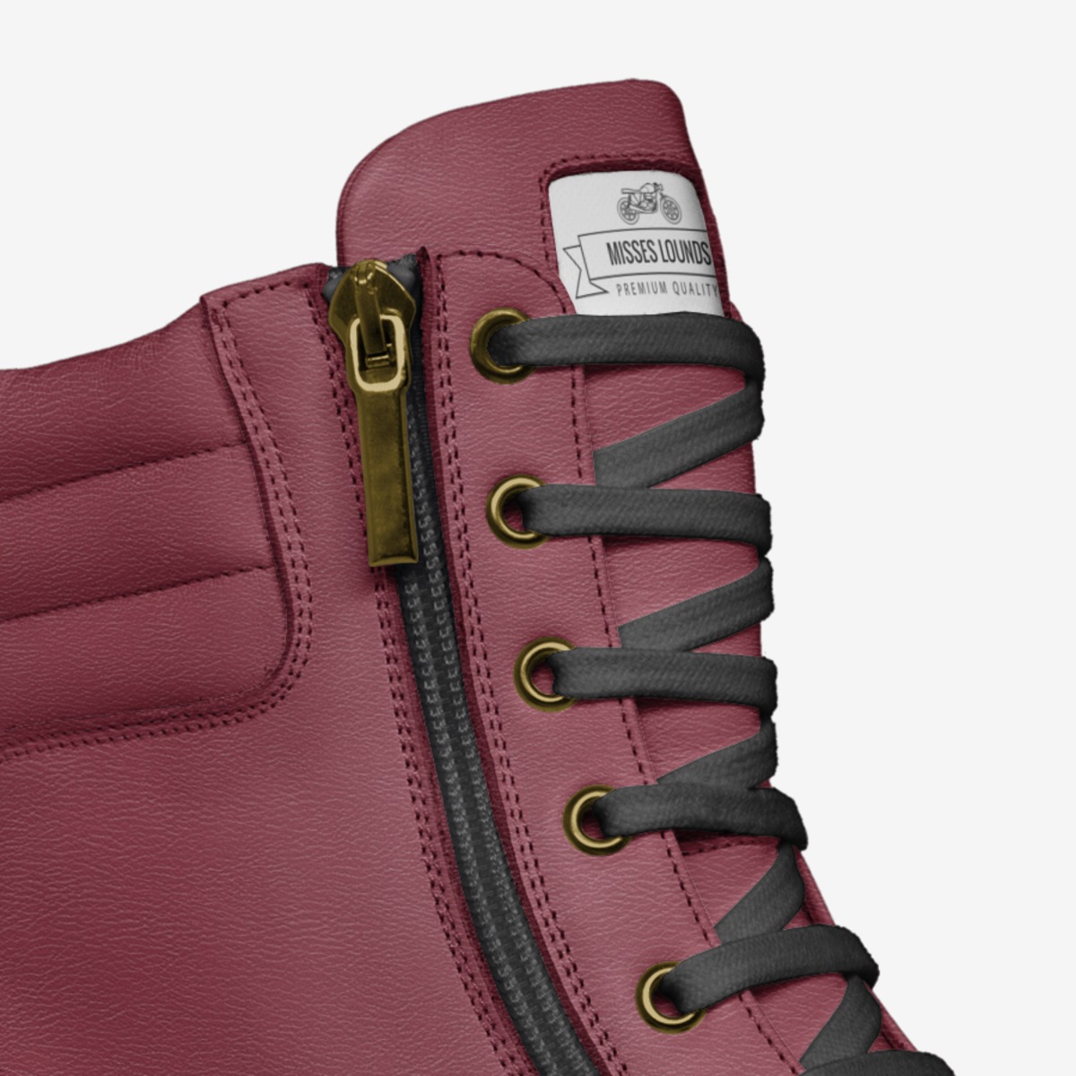 Misses Lounds custom made in Italy shoes by Daryl Lounds | Detail view