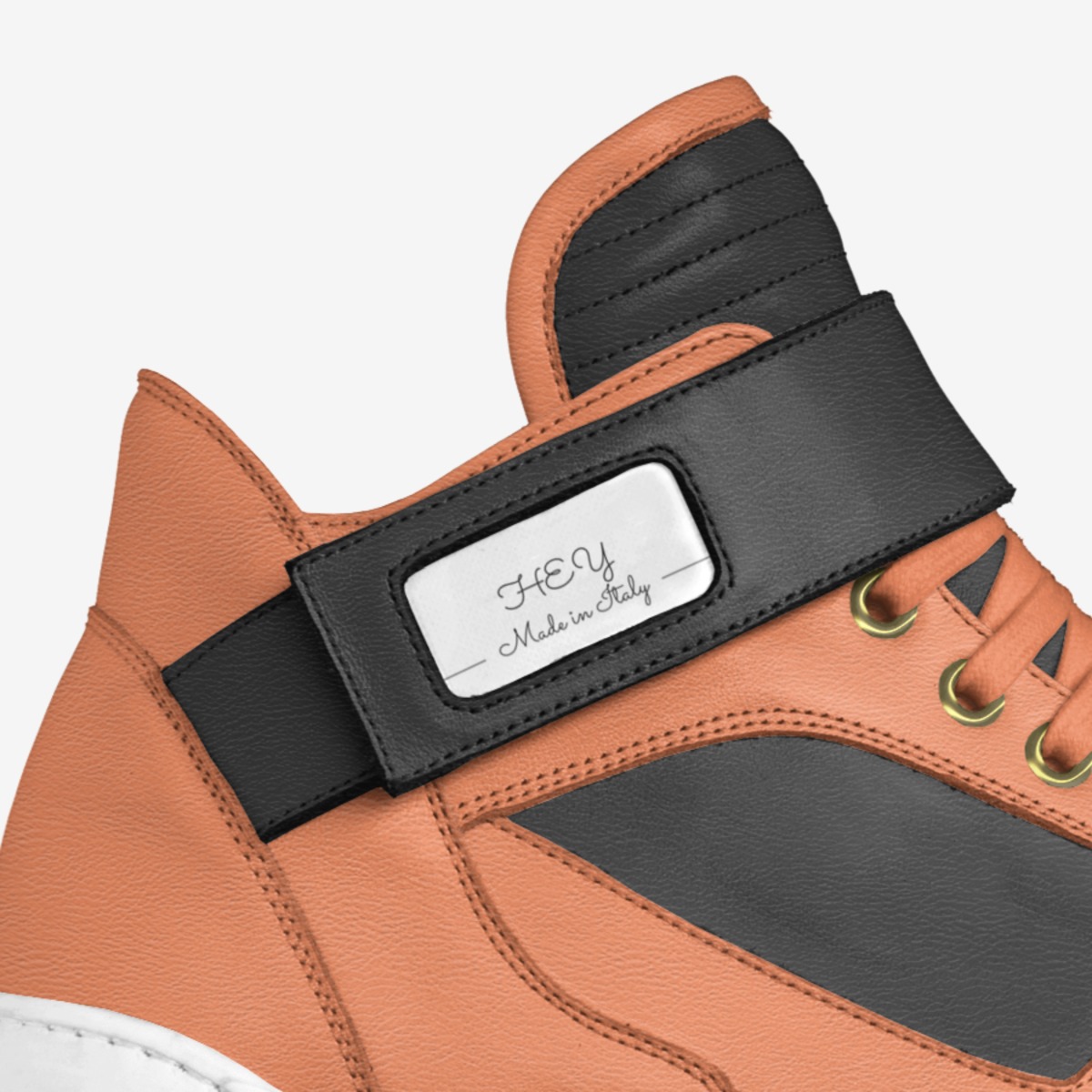 HEY custom made in Italy shoes by Dylan Wentz | Detail view
