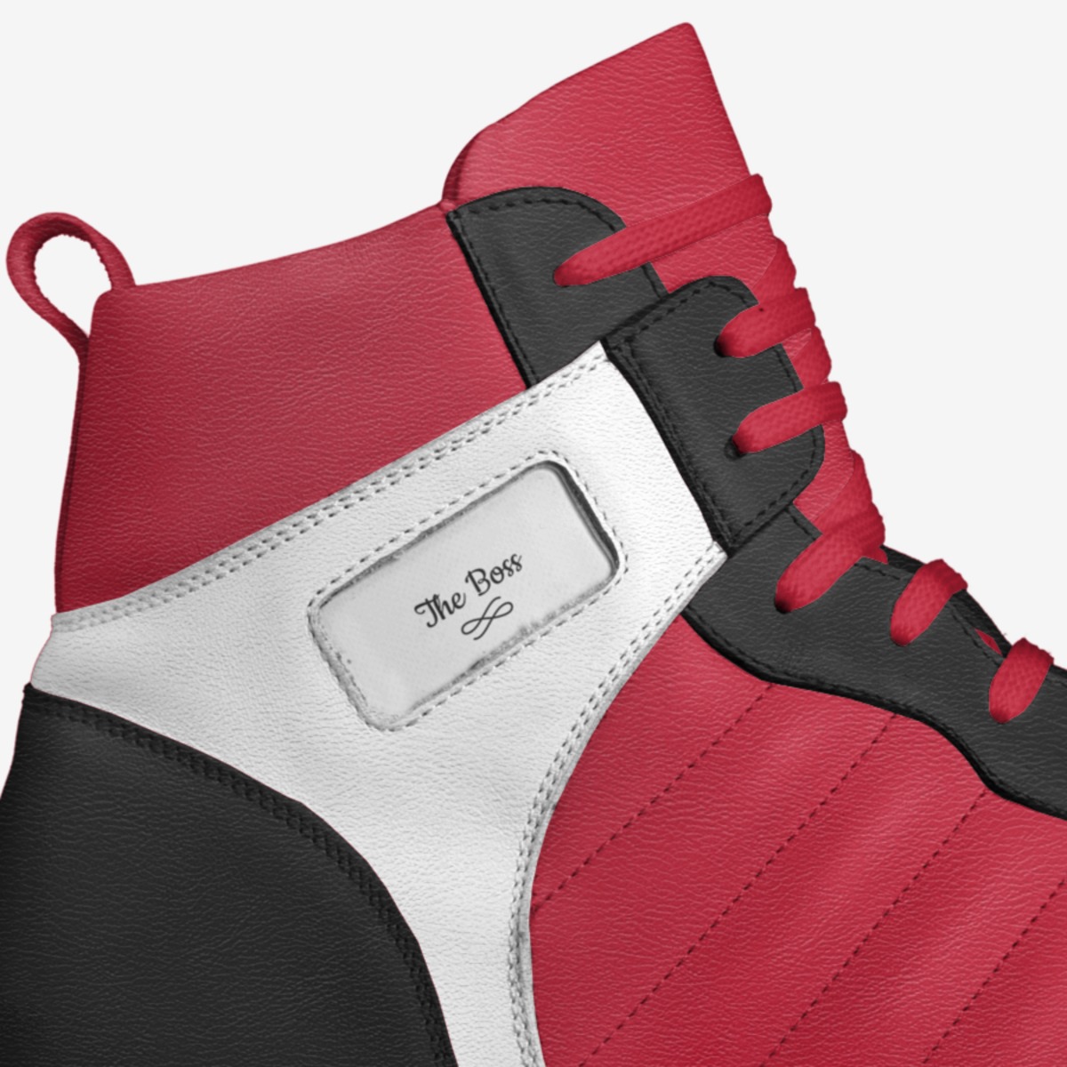 The Boss custom made in Italy shoes by Dylan Wentz | Detail view