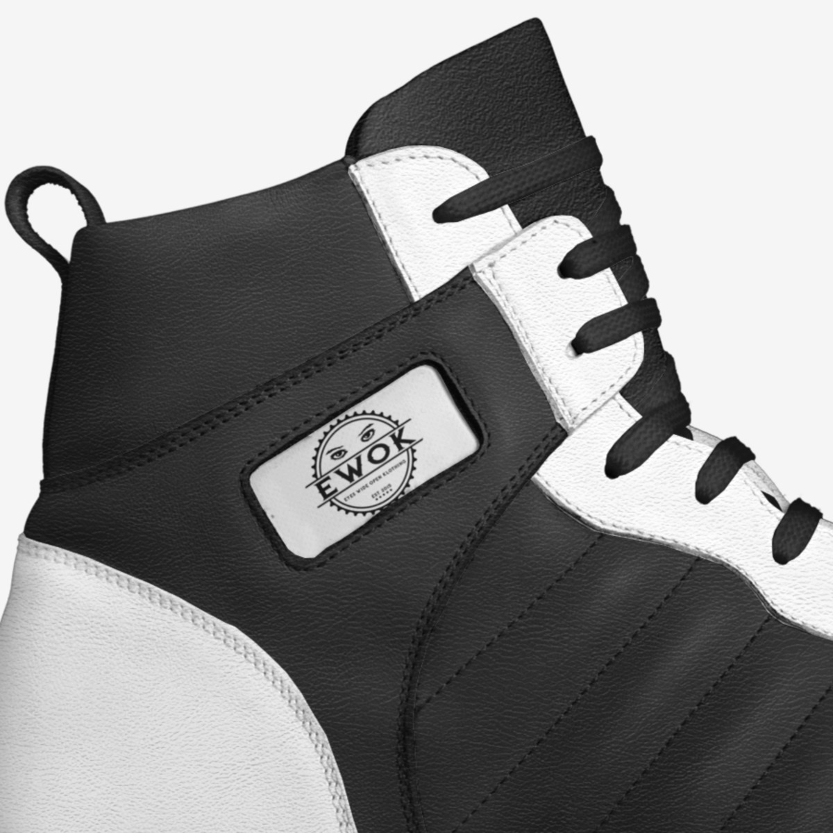 EWOK HiTek custom made in Italy shoes by Amp Jones | Detail view
