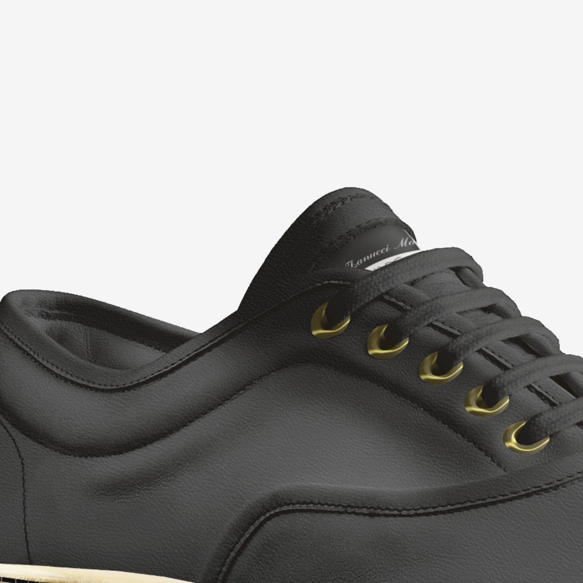 Zanucci Man custom made in Italy shoes by Charlie Moss | Detail view