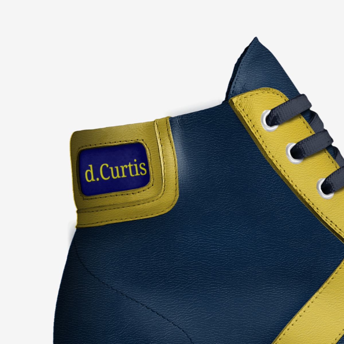 d.Curtis Champion custom made in Italy shoes by Tai Harris | Detail view
