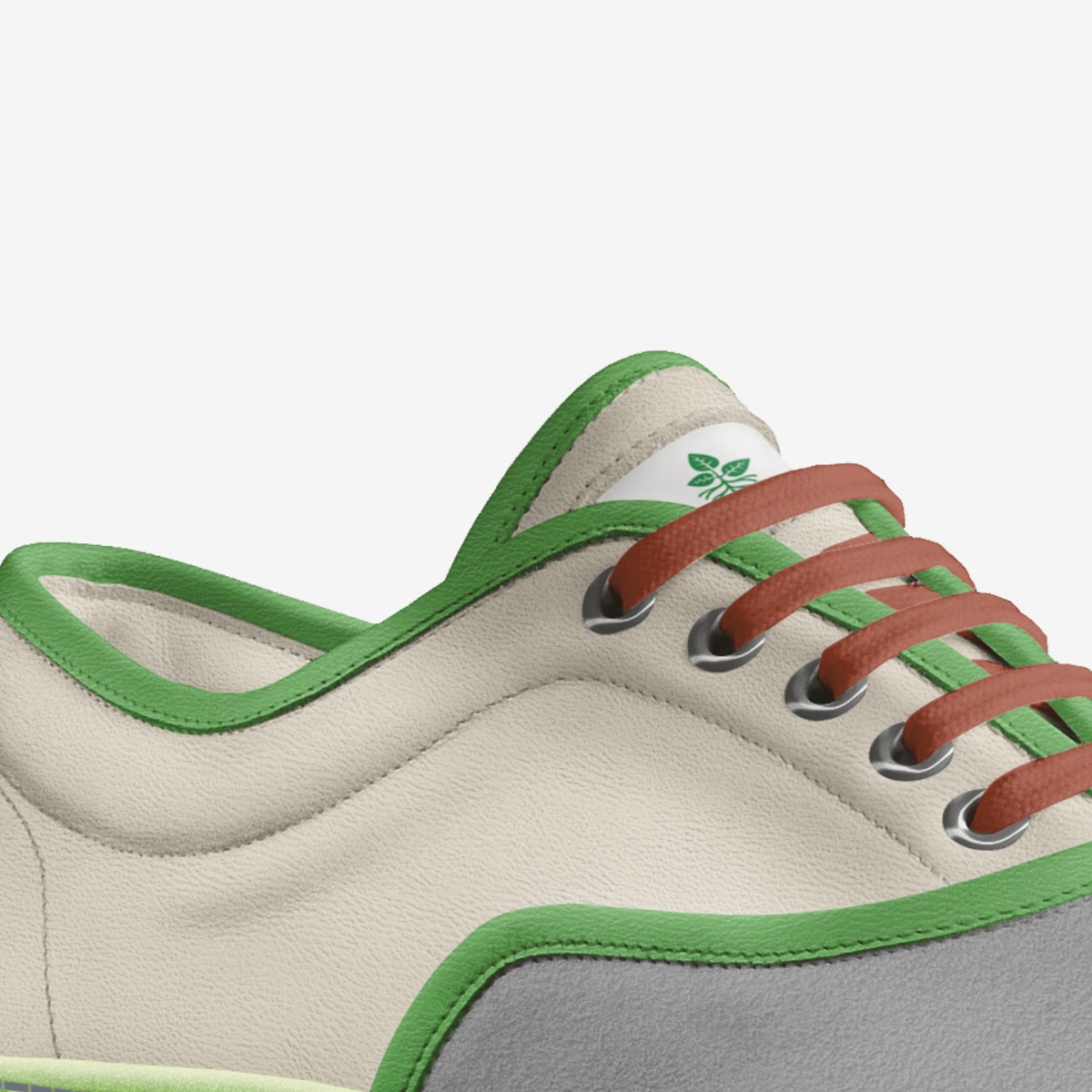 Plant custom made in Italy shoes by Federico Lanciotti | Detail view