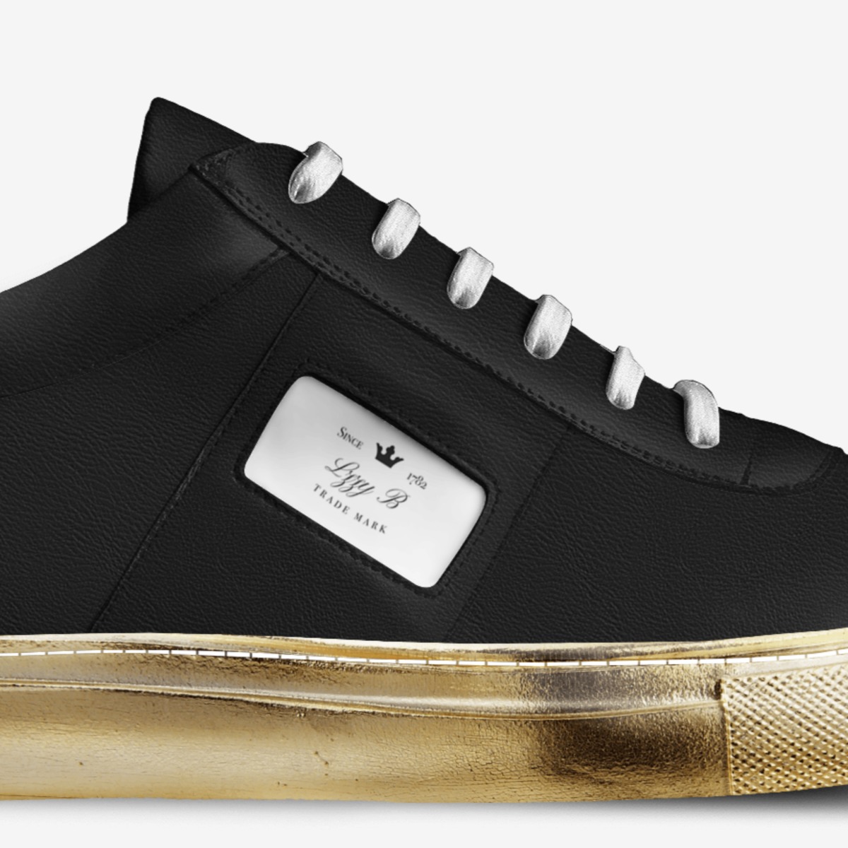 Lzzy B custom made in Italy shoes by Daryl Lounds | Detail view