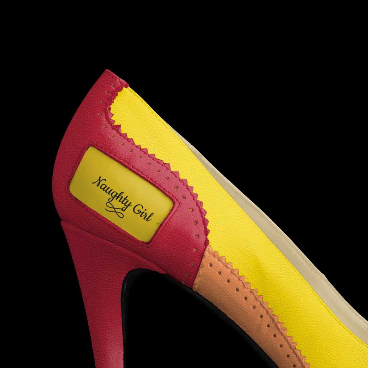 Naughty Girl A Custom Shoe concept by Kimberly Mann