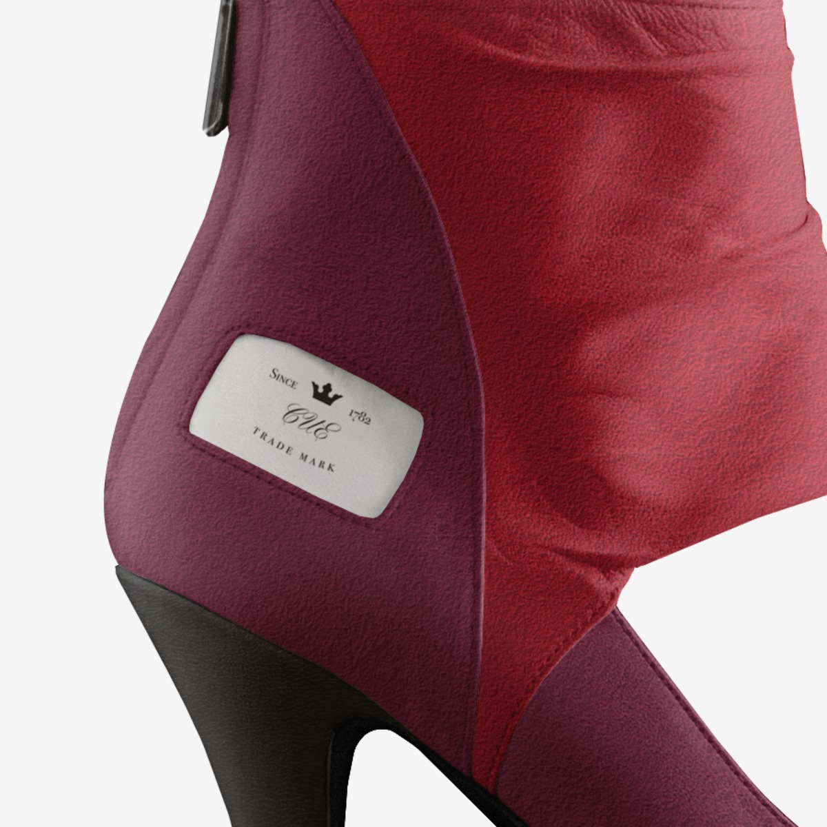 CUE custom made in Italy shoes by Jaden Hope Miner | Detail view