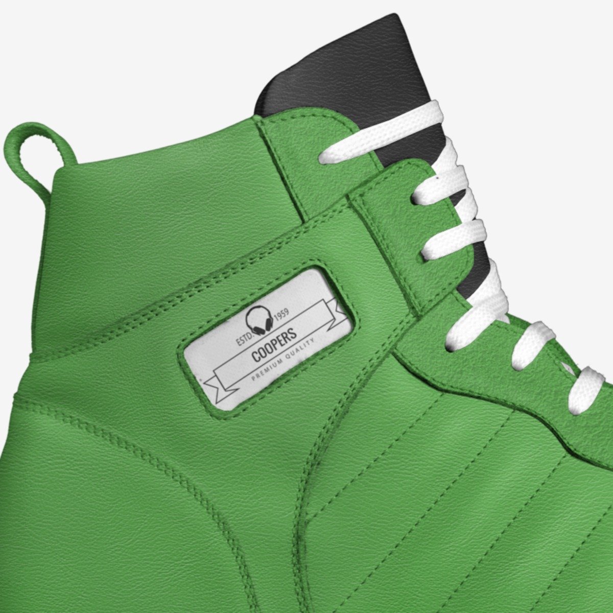 Coopers custom made in Italy shoes by Christian Cooper | Detail view