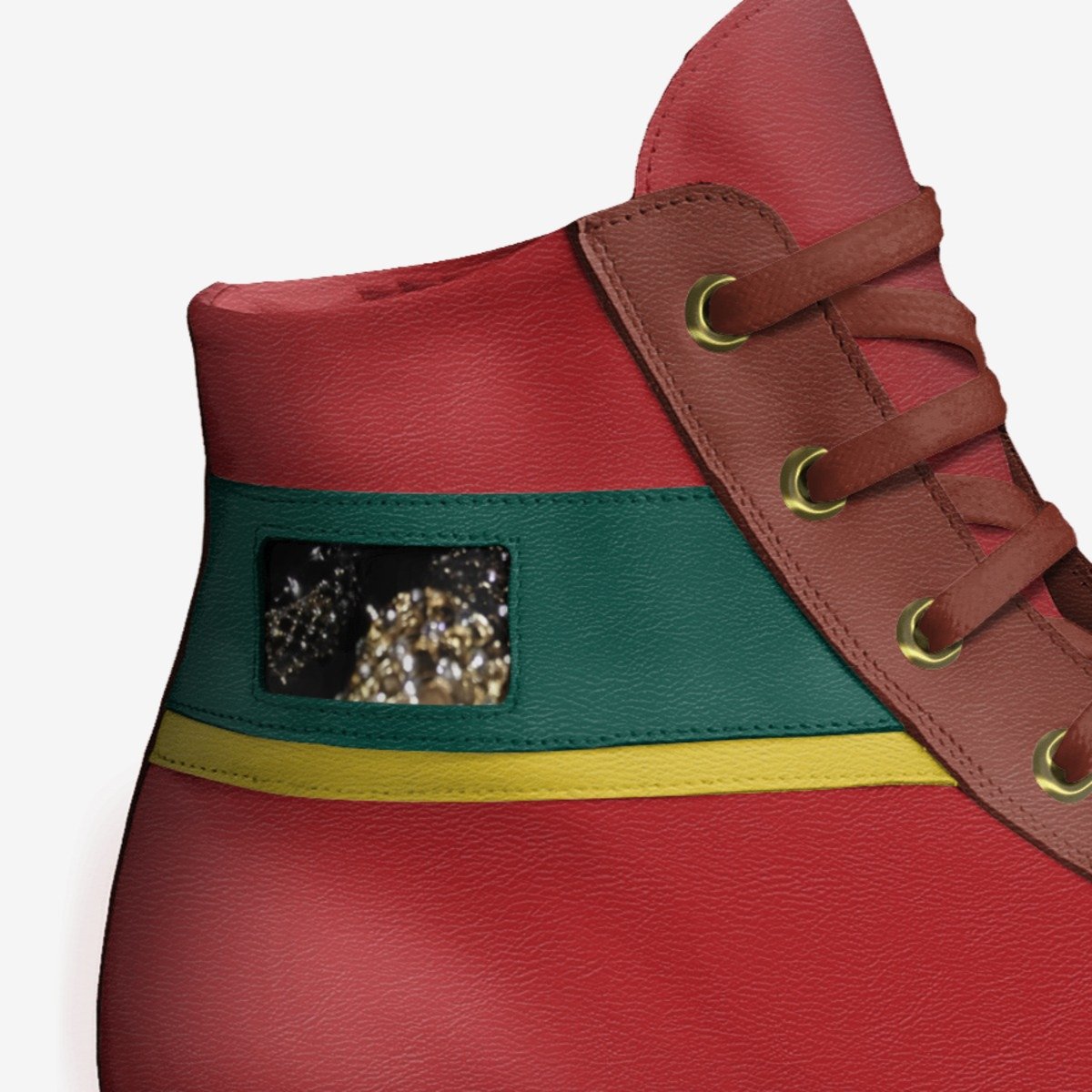BFB custom made in Italy shoes by Genesis Ansah | Detail view