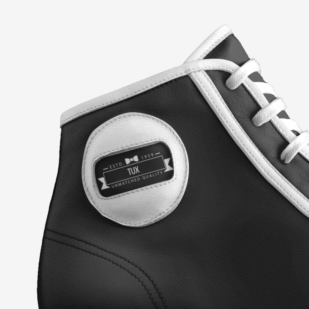 TUX custom made in Italy shoes by Evan Eckert | Detail view