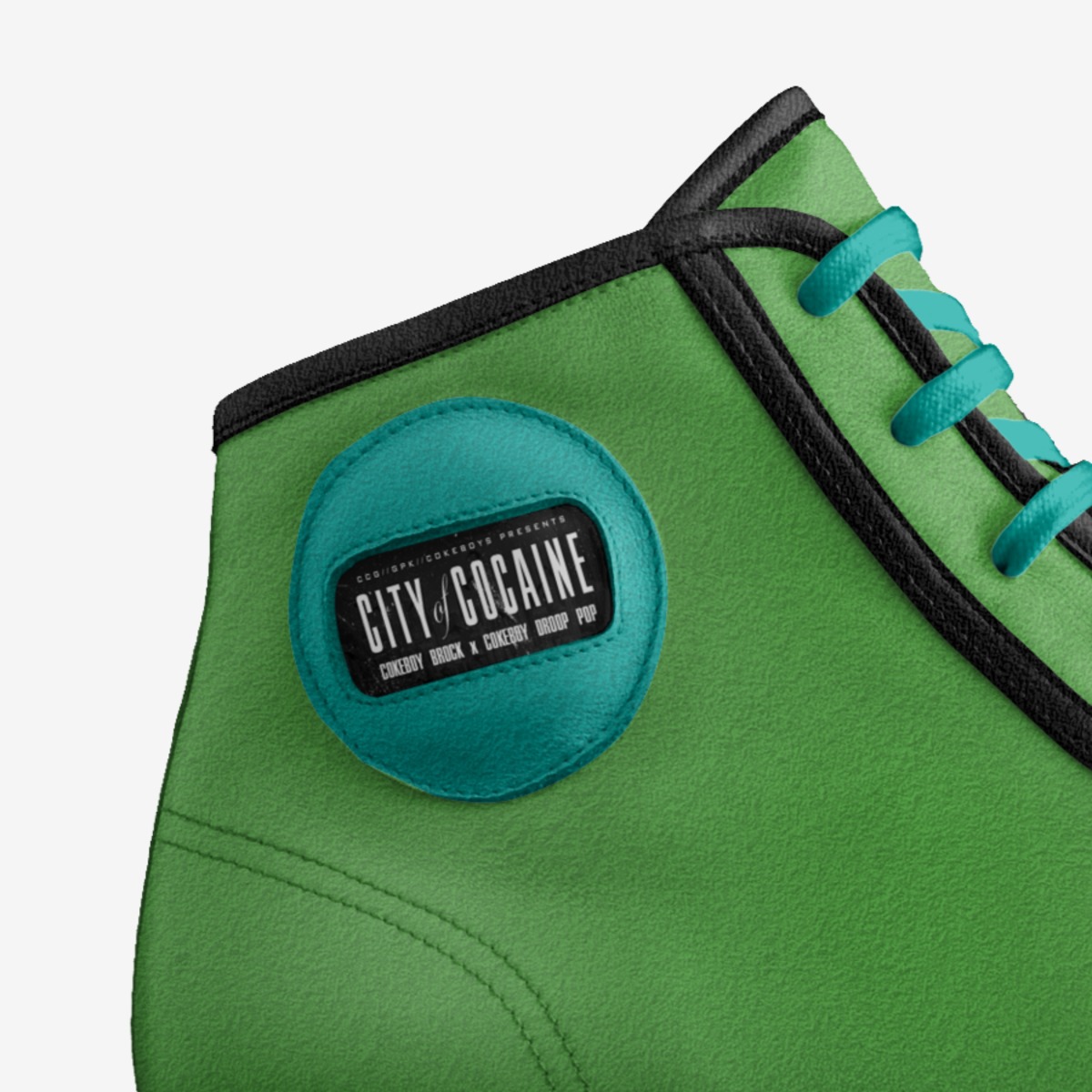 GREEN MOLLYS custom made in Italy shoes by Pandoralux | Detail view