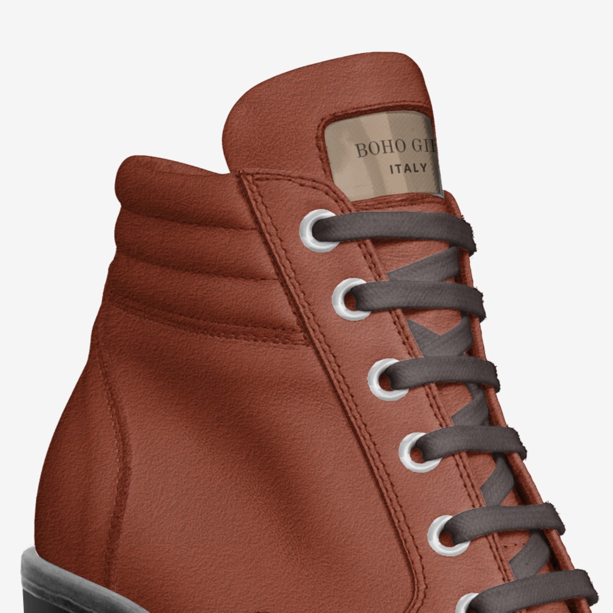 BOHO GIRL custom made in Italy shoes by Marijke Verkerk Design | Detail view