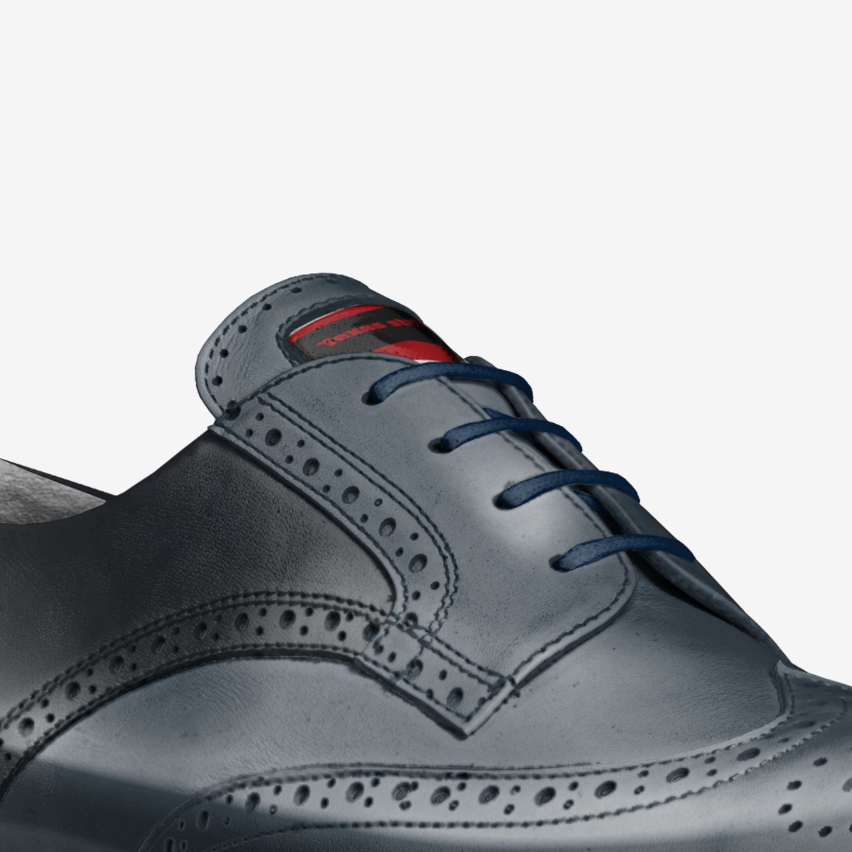 Texas style custom made in Italy shoes by Oriana Haliski | Detail view