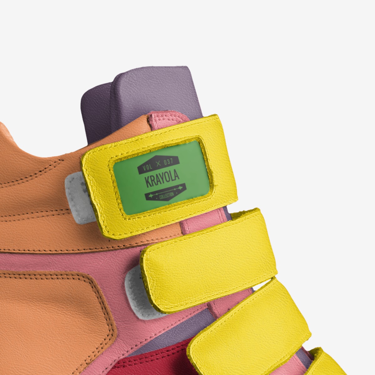 Krayola custom made in Italy shoes by Frank Miller Iii | Detail view