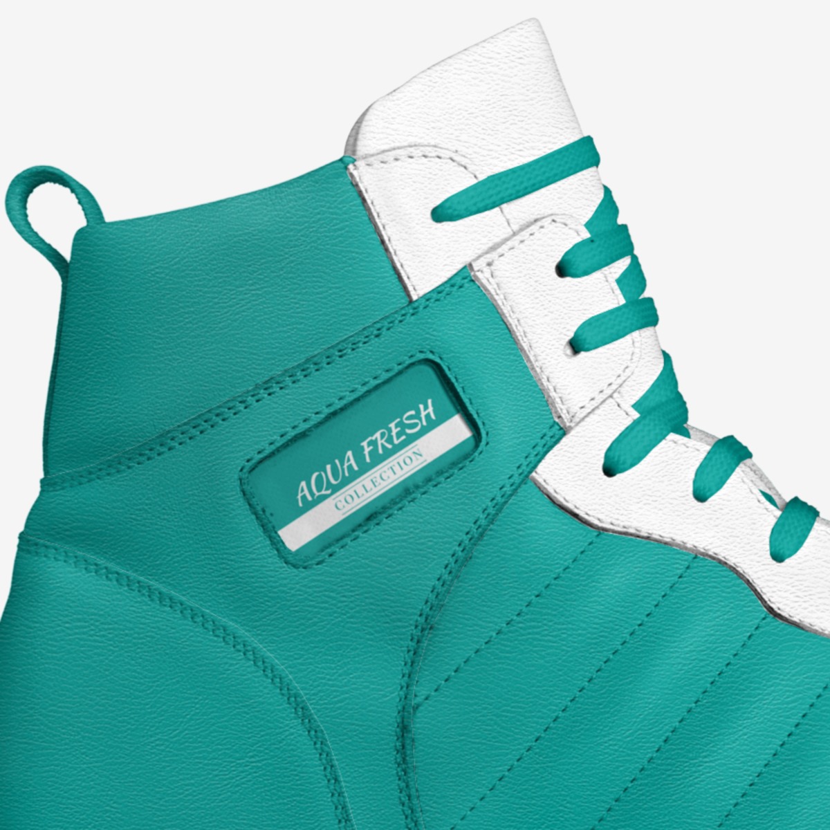 AQUA FRESH custom made in Italy shoes by Tylon Mearidy | Detail view