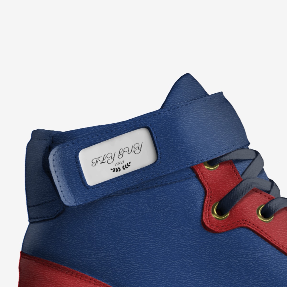 FLY GUY custom made in Italy shoes by Dashawn Burns | Detail view