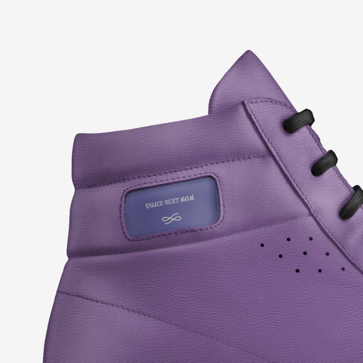 DULCE BEST MOM custom made in Italy shoes by Mike Herra | Detail view