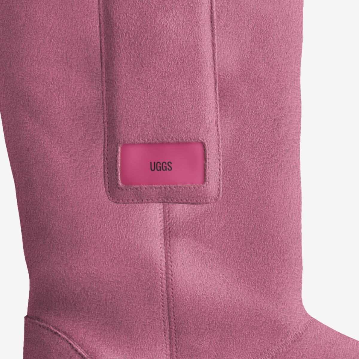 Uggs  custom made in Italy shoes by Crystal | Detail view