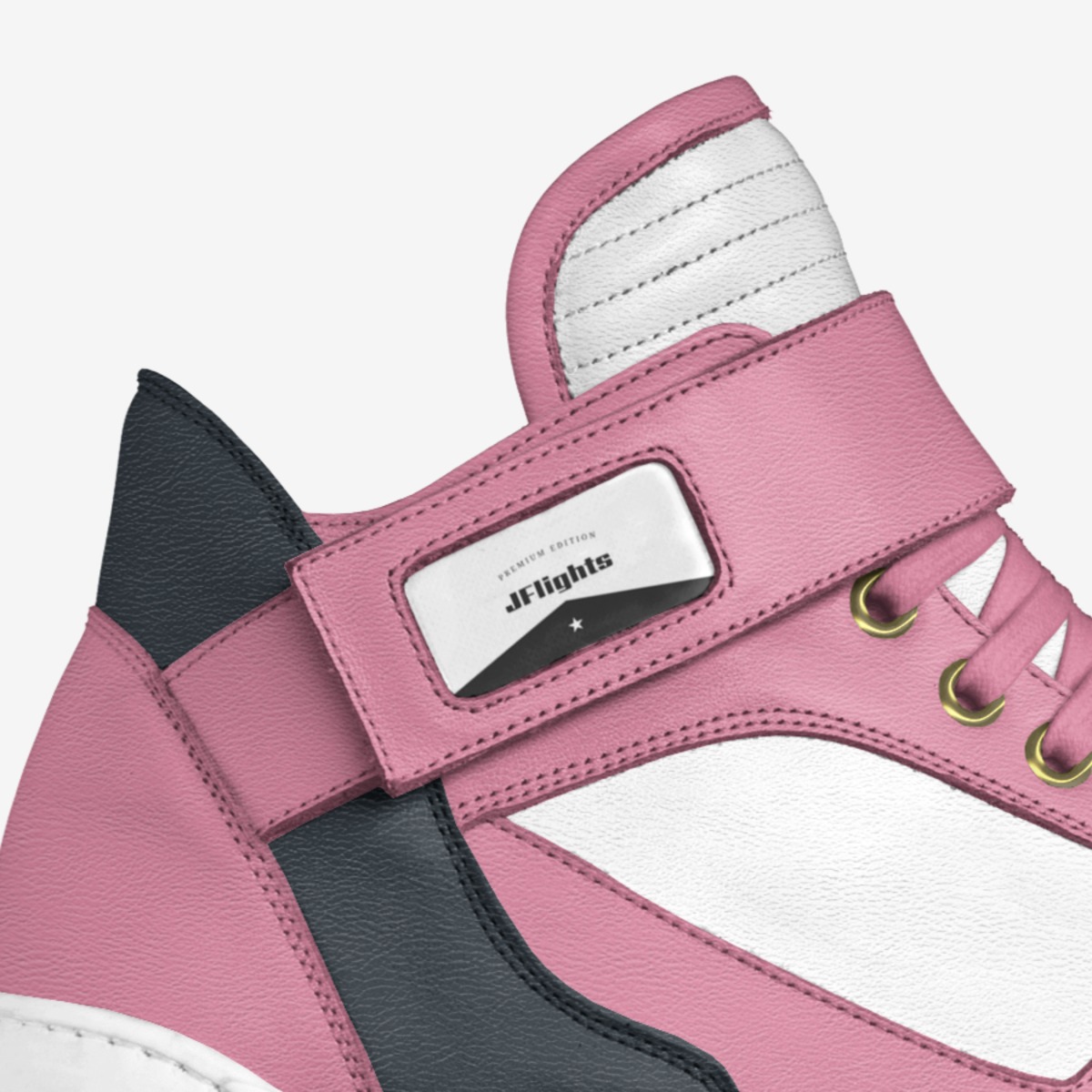 Jay fly custom made in Italy shoes by Tyrone Simmons | Detail view