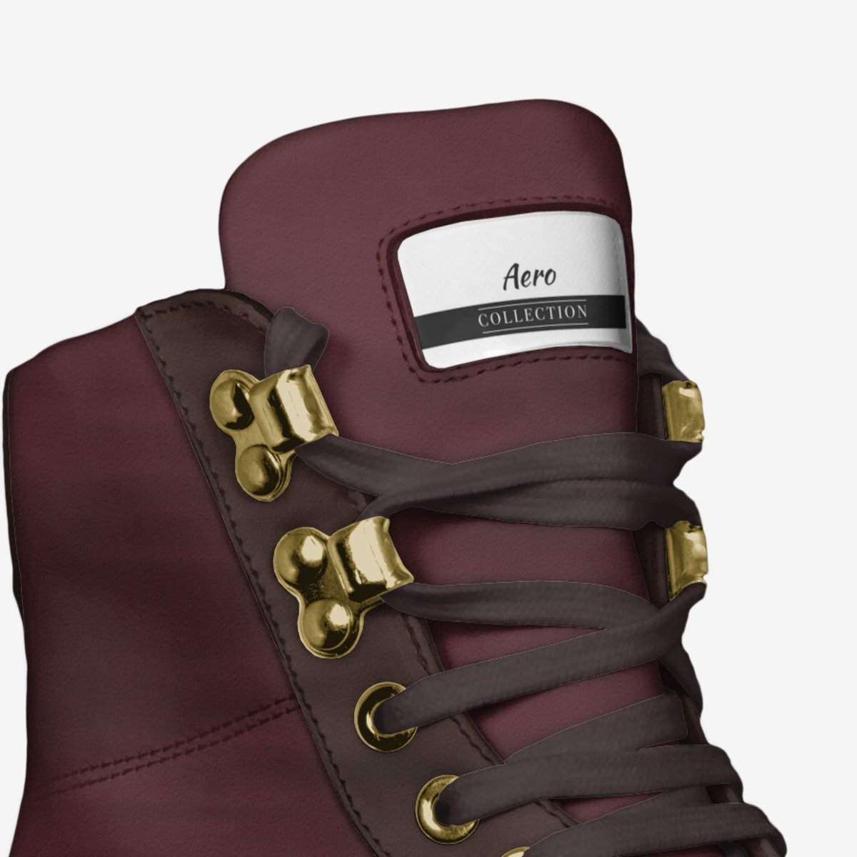 Aero custom made in Italy shoes by Diego Peavy | Detail view